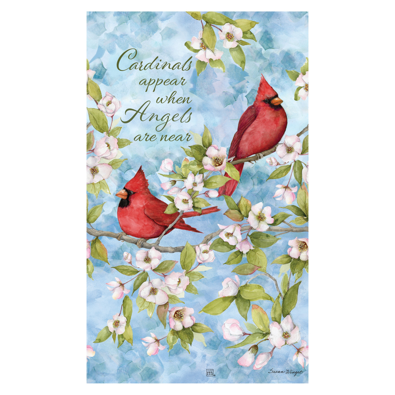 Little Cardinal Dogwood 13" Mini Art Pole thumbnail