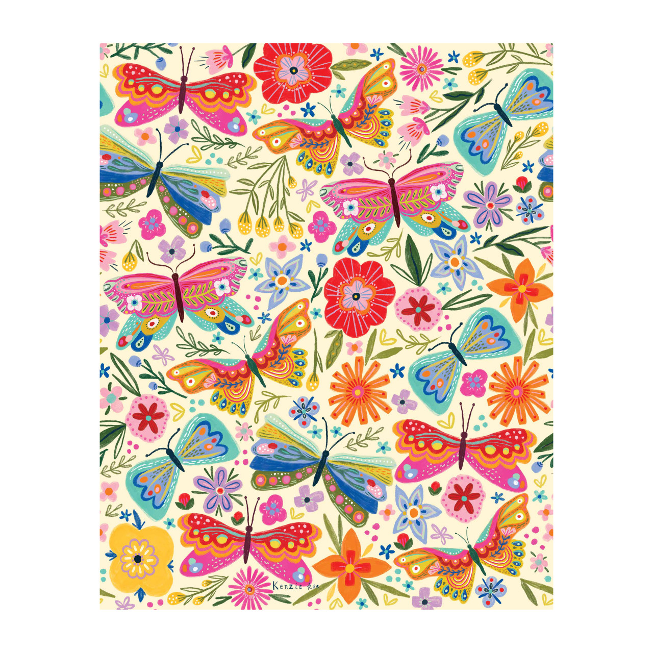 Butterflies 20" Art Pole thumbnail