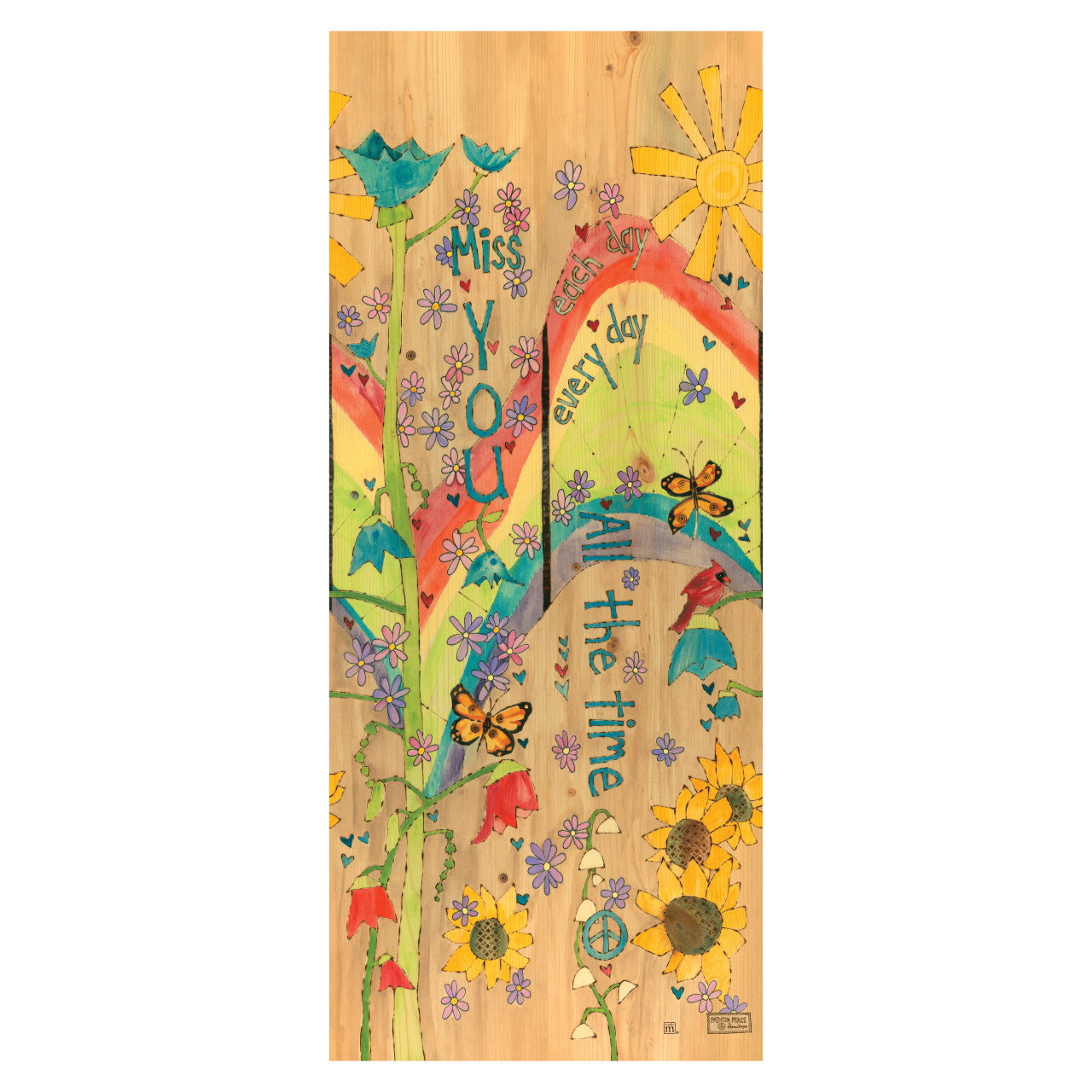 Miss You 40" Art Pole thumbnail