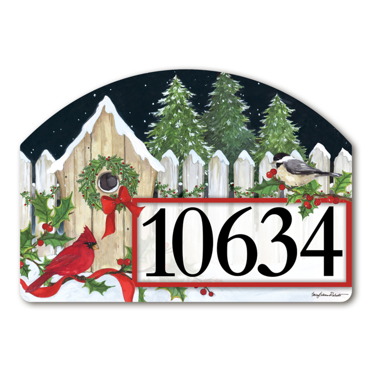 Christmas Cottage Yard DeSign thumbnail