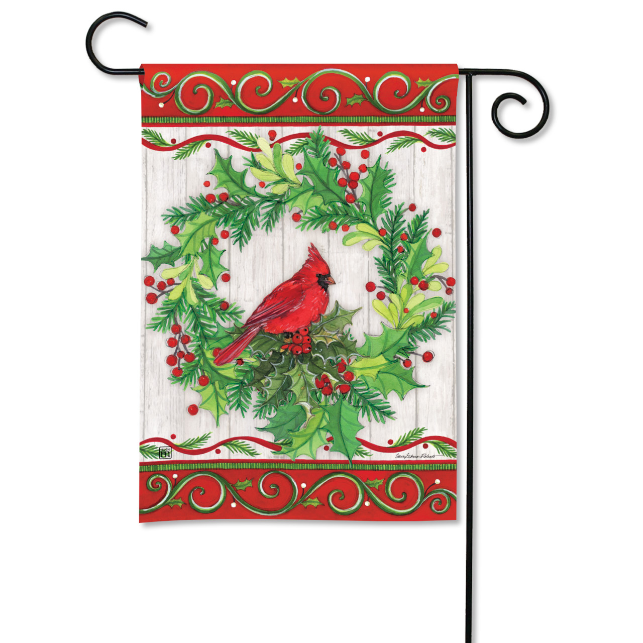 Cardinal Joy Garden Flag thumbnail