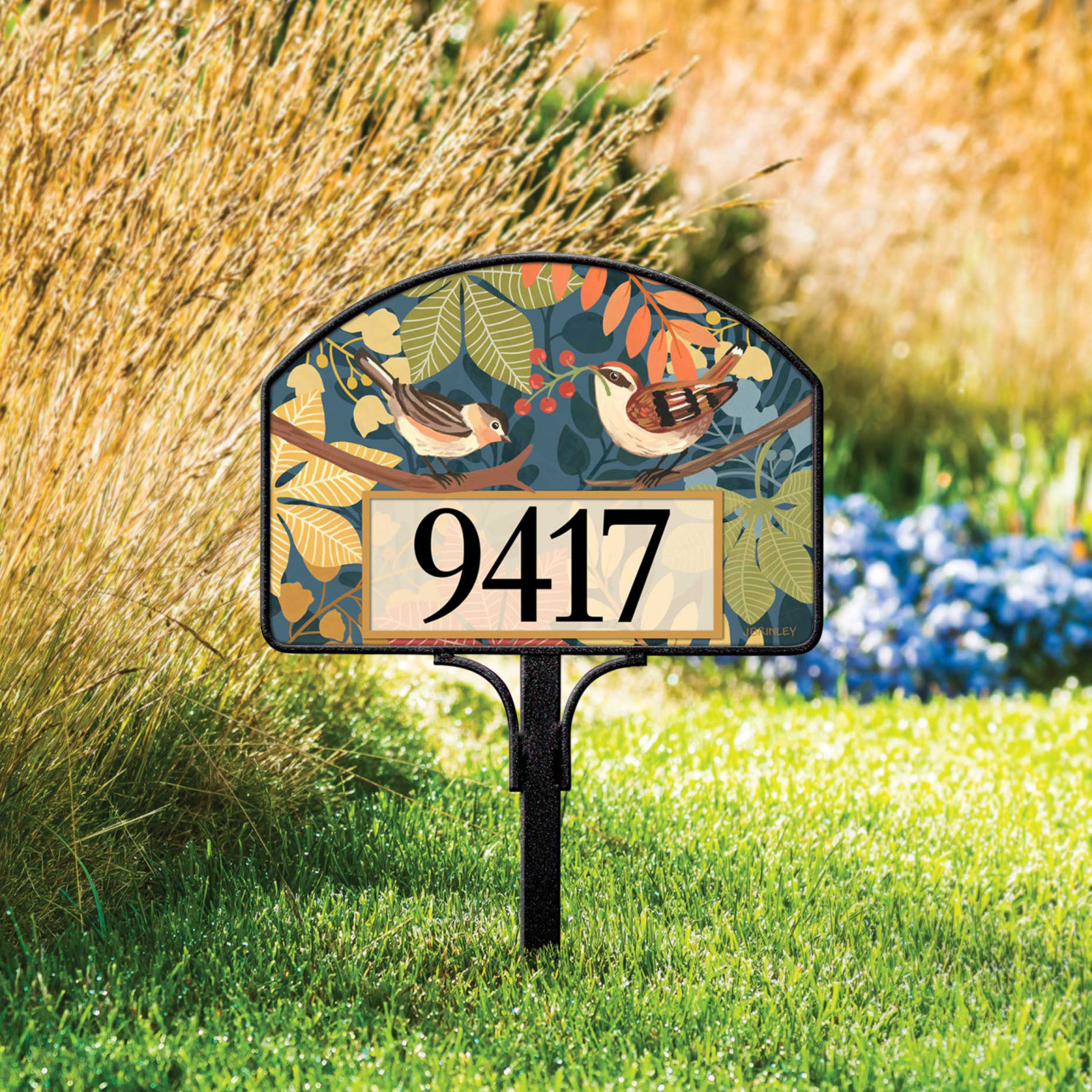 Fall Birds and Berries Yard DeSign thumbnail