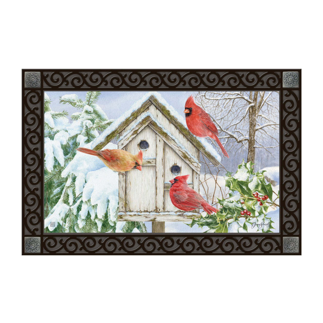 Cardinal Birdhouse MatMate thumbnail