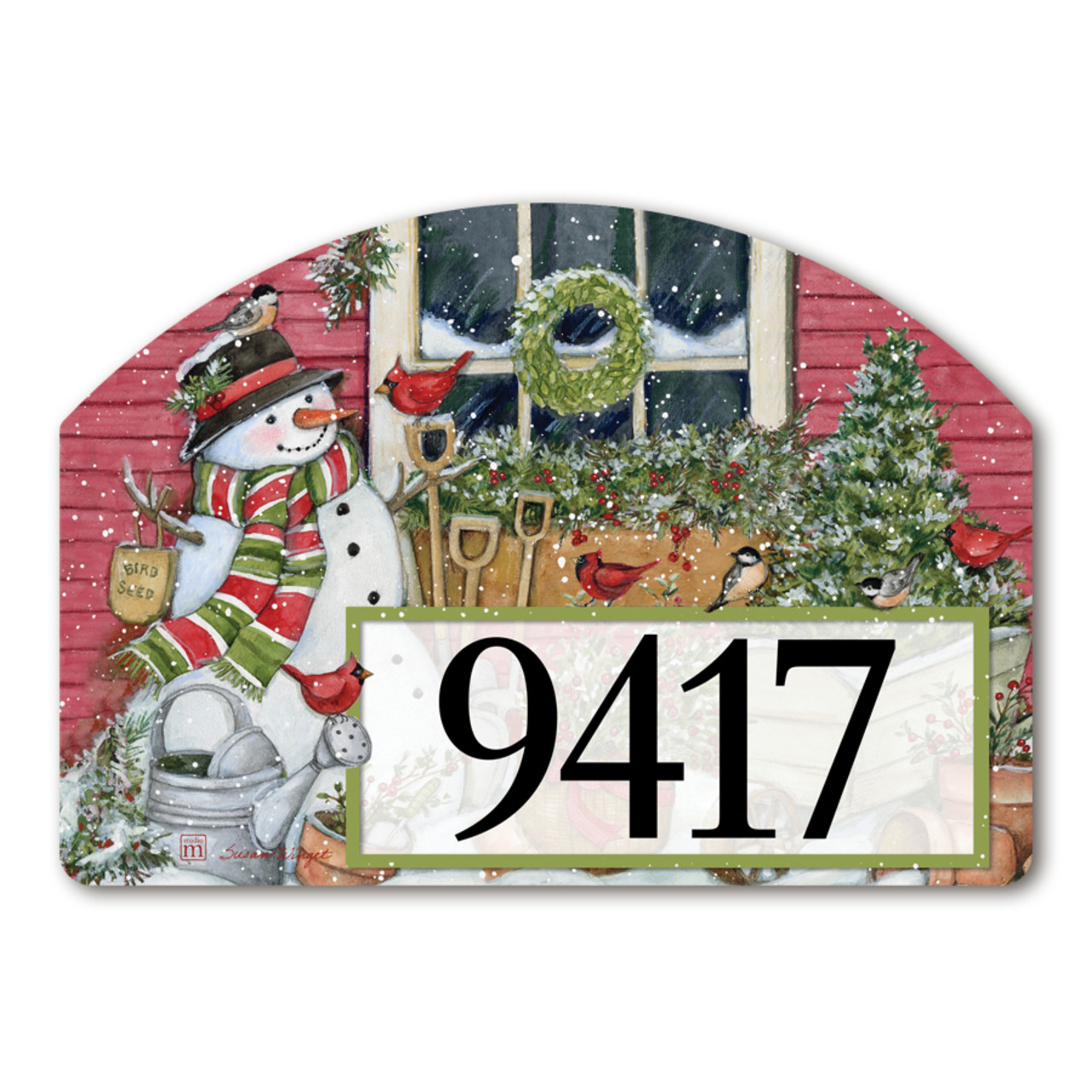 Garden Snowman Yard DeSign thumbnail