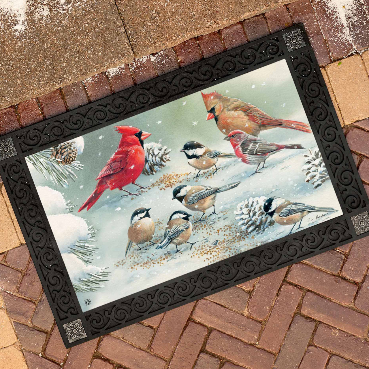 Winter Bird Feeding MatMate thumbnail