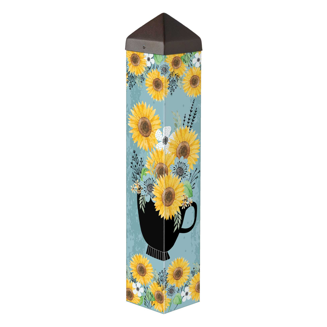 Flowery Teacup 20" Art Pole thumbnail