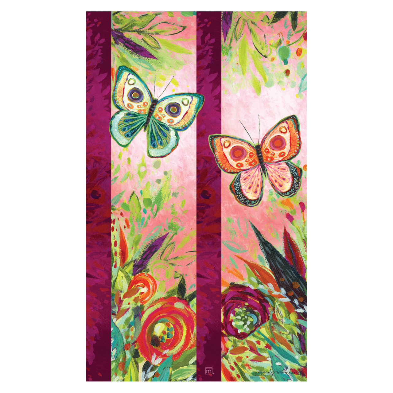 Bohemian Flight 13" Mini Art Pole thumbnail