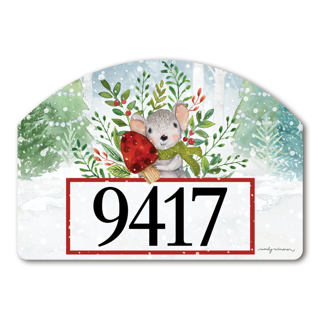 Winter Mouse Yard DeSign thumbnail