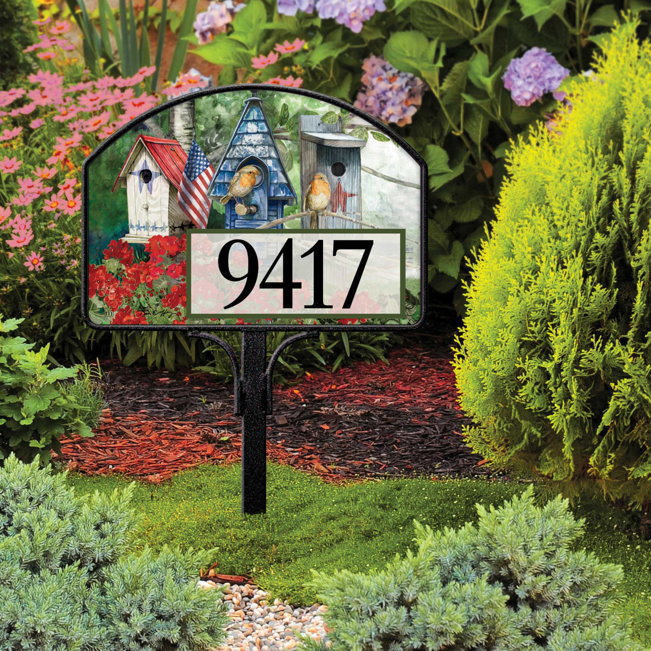 Nature Home Patriotic Yard DeSign thumbnail