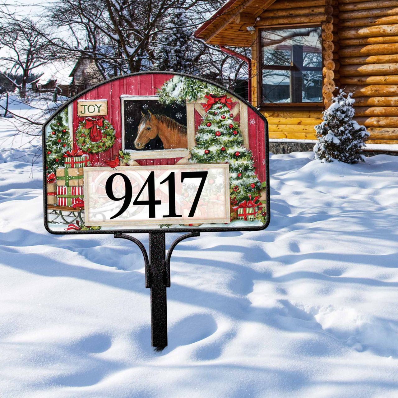 Horse for Christmas Yard DeSign thumbnail