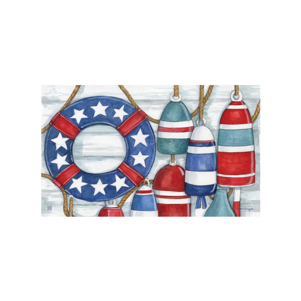 Red, White, and Bouy MatMate thumbnail