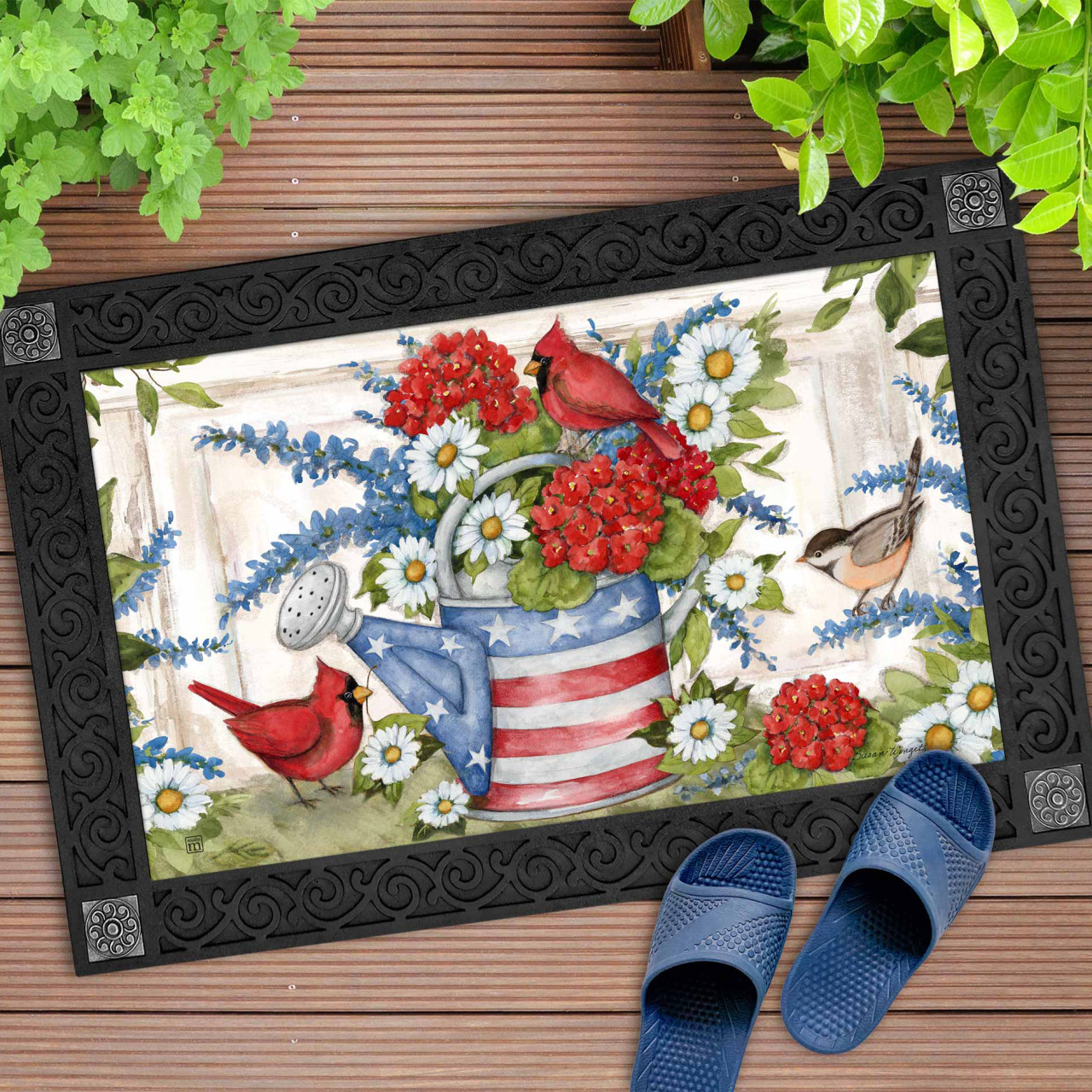 Stars and Stripes Watering Can MatMate thumbnail