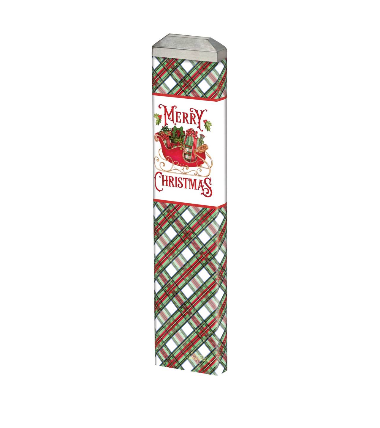 Tartan Sleigh 13" Mini Art Pole thumbnail