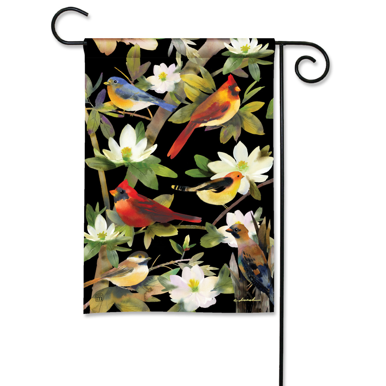 Winged Harmony Garden Flag thumbnail