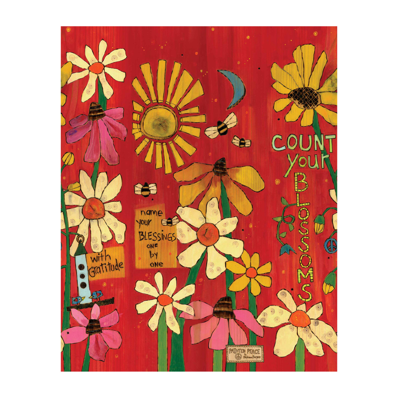 Count Your Blossoms 20" Art Pole thumbnail