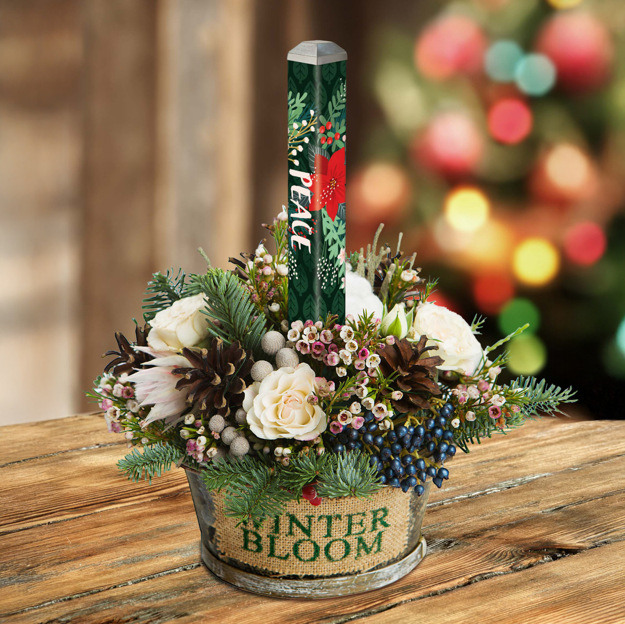 Winter Garden 10" Mini Art Pole thumbnail