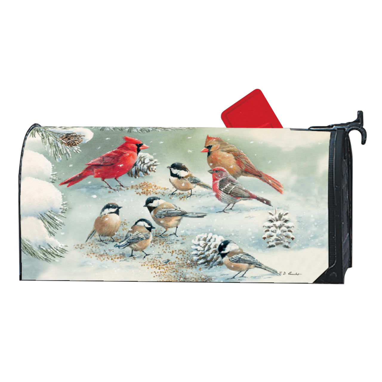 Winter Bird Feeding MailWrap thumbnail