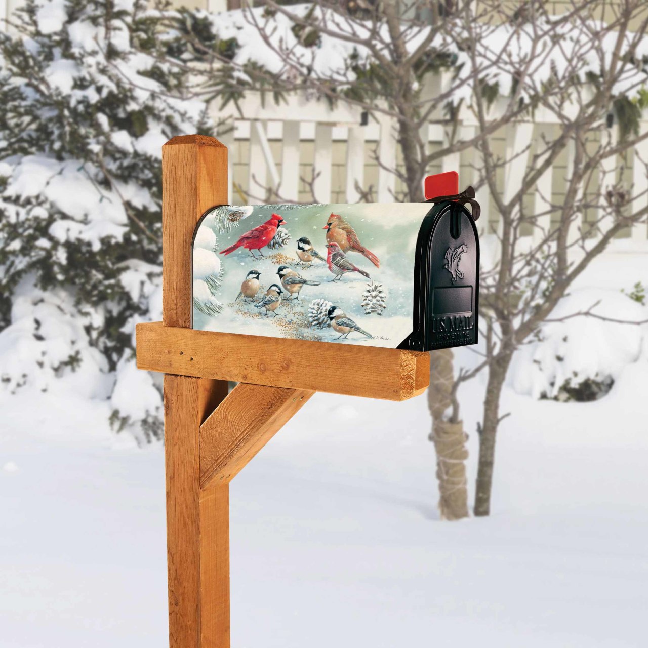 Winter Bird Feeding MailWrap thumbnail