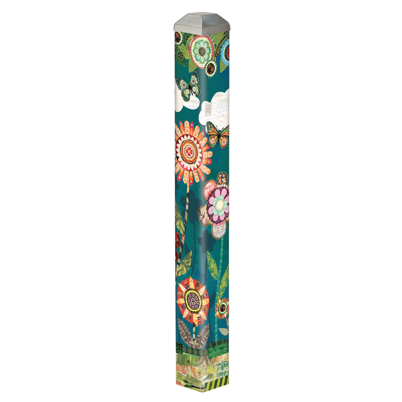 Patchwork Flutters 16" Mini Art Pole thumbnail