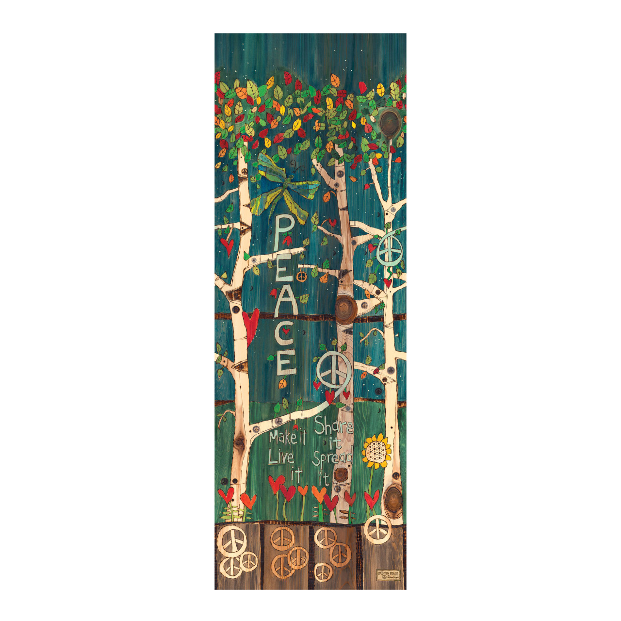 Peace Tree 60" Art Pole thumbnail