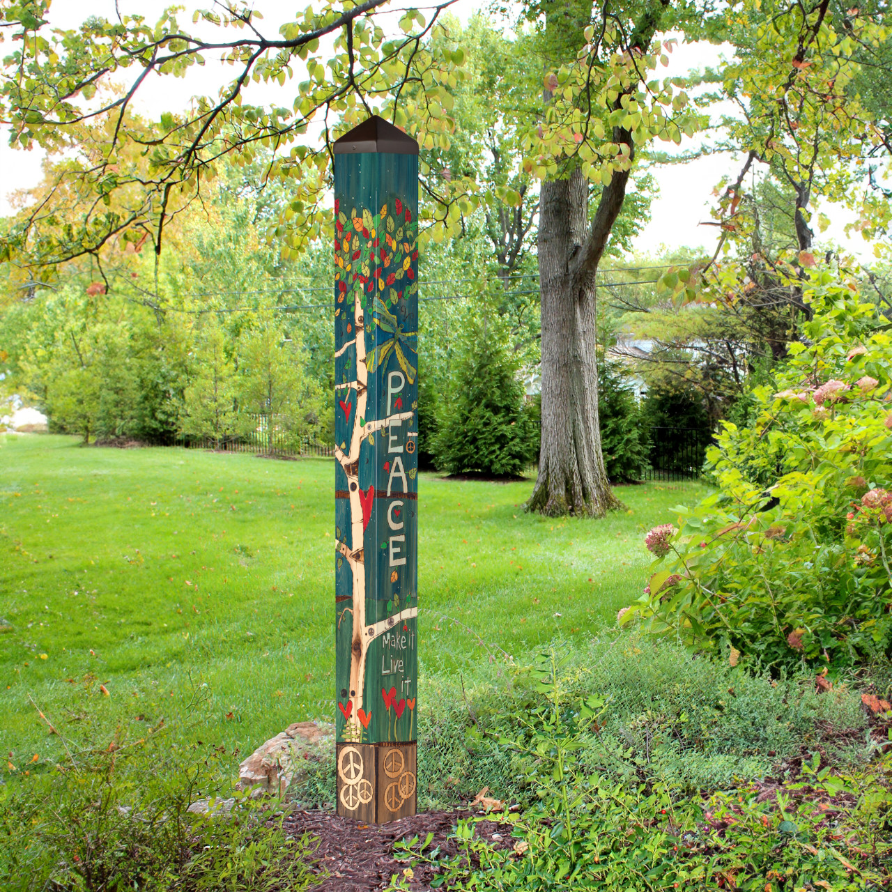 Peace Tree 60" Art Pole thumbnail