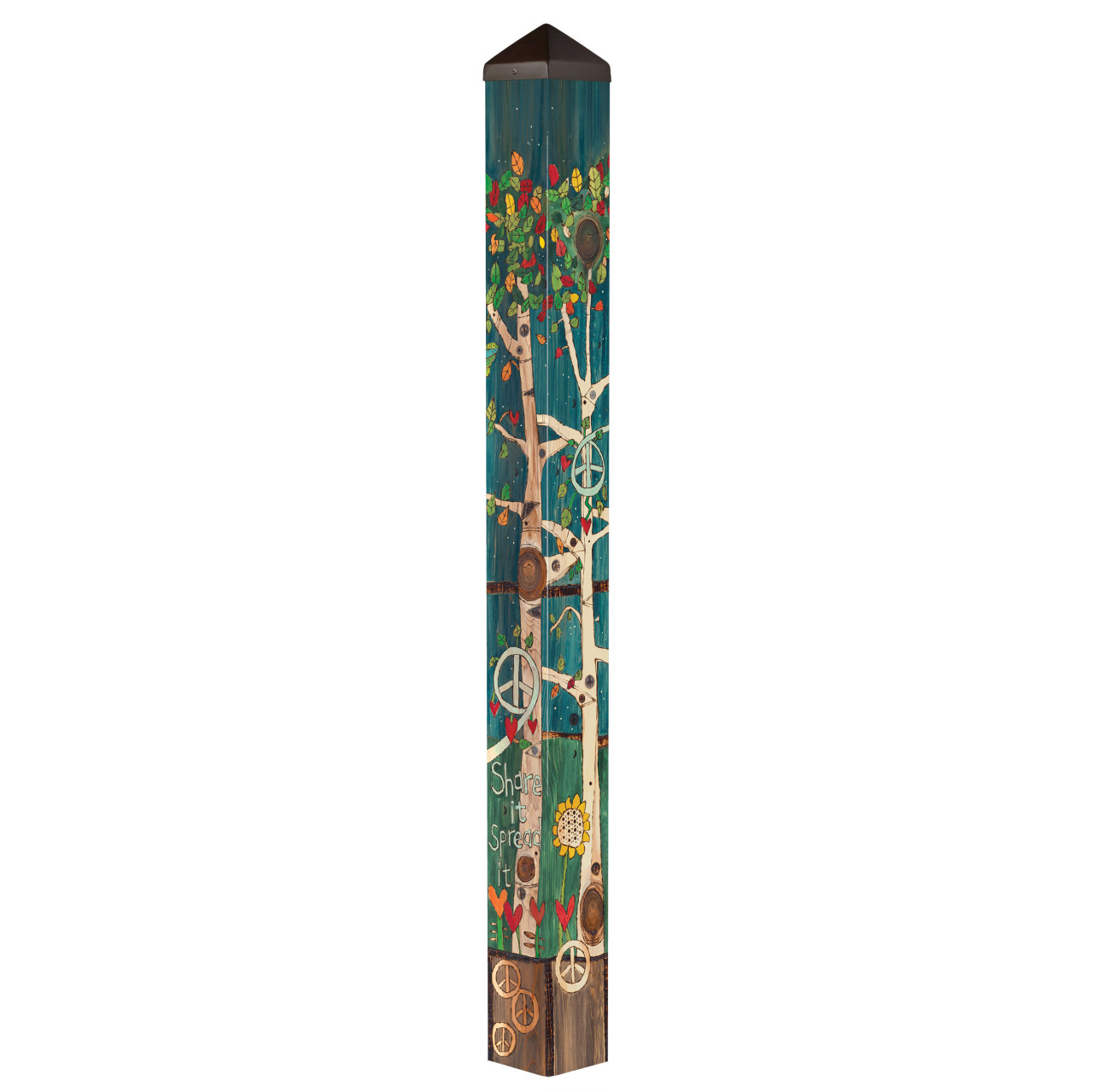 Peace Tree 60" Art Pole thumbnail