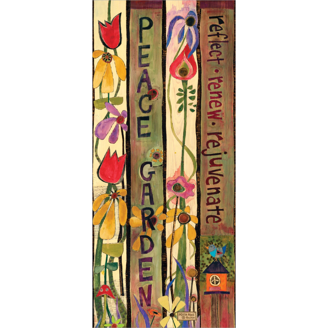 Reflect and Renew 16" Mini Art Pole thumbnail