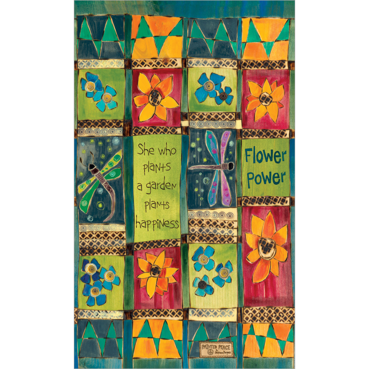 Plant a Garden 10" Mini Art Pole thumbnail