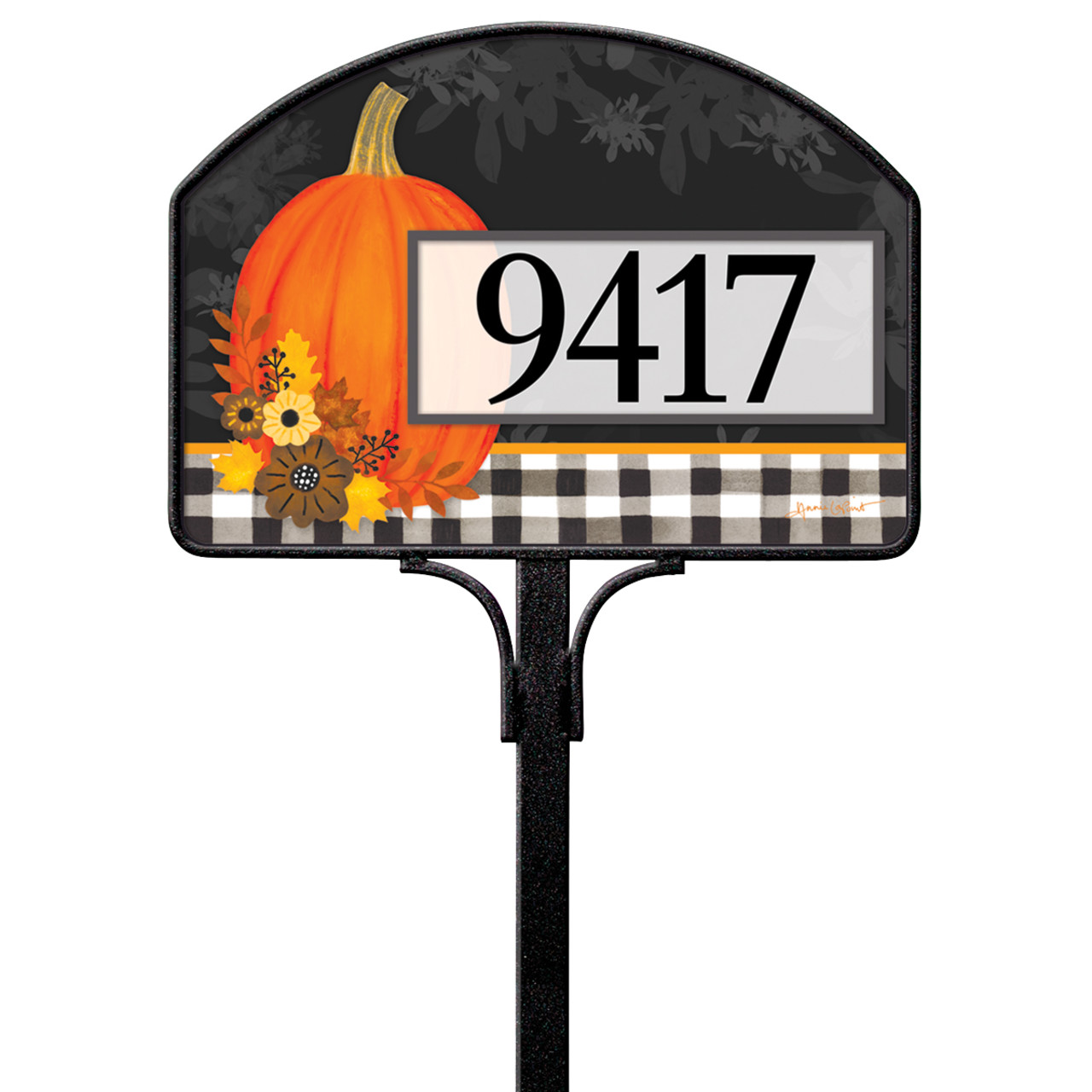 Fall Welcome Yard DeSign thumbnail