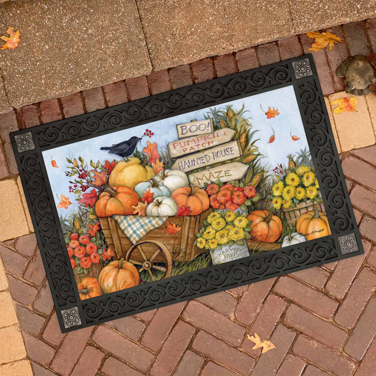 Fall Wheelbarrow MatMate thumbnail