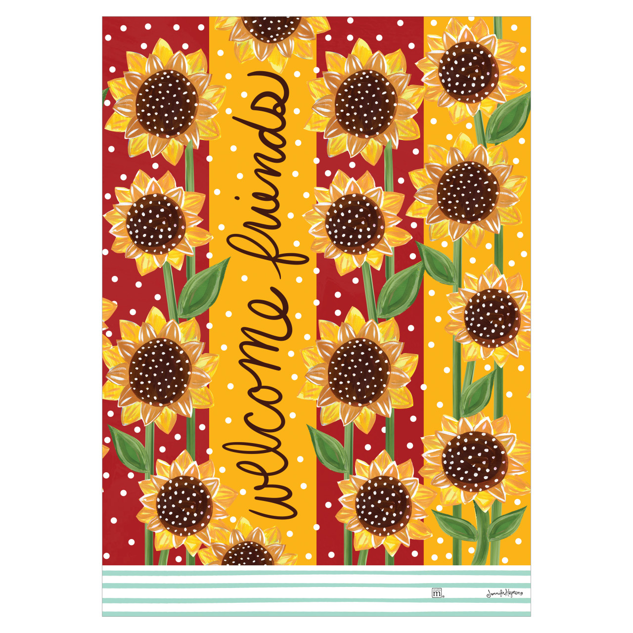 Playful Sunflowers Bird Bath w/ST9021 Copper Topper thumbnail
