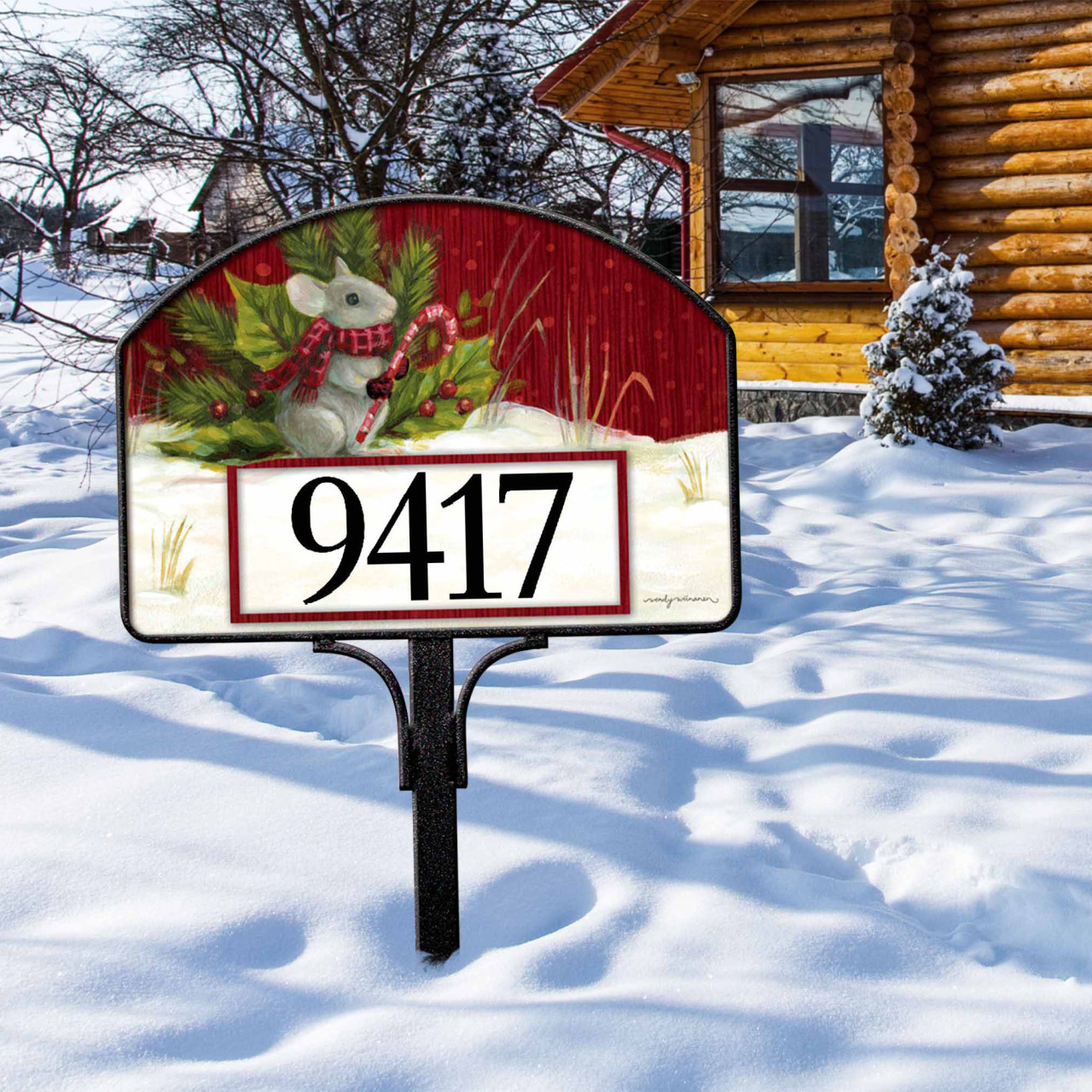 Christmas Mouse Yard DeSign thumbnail