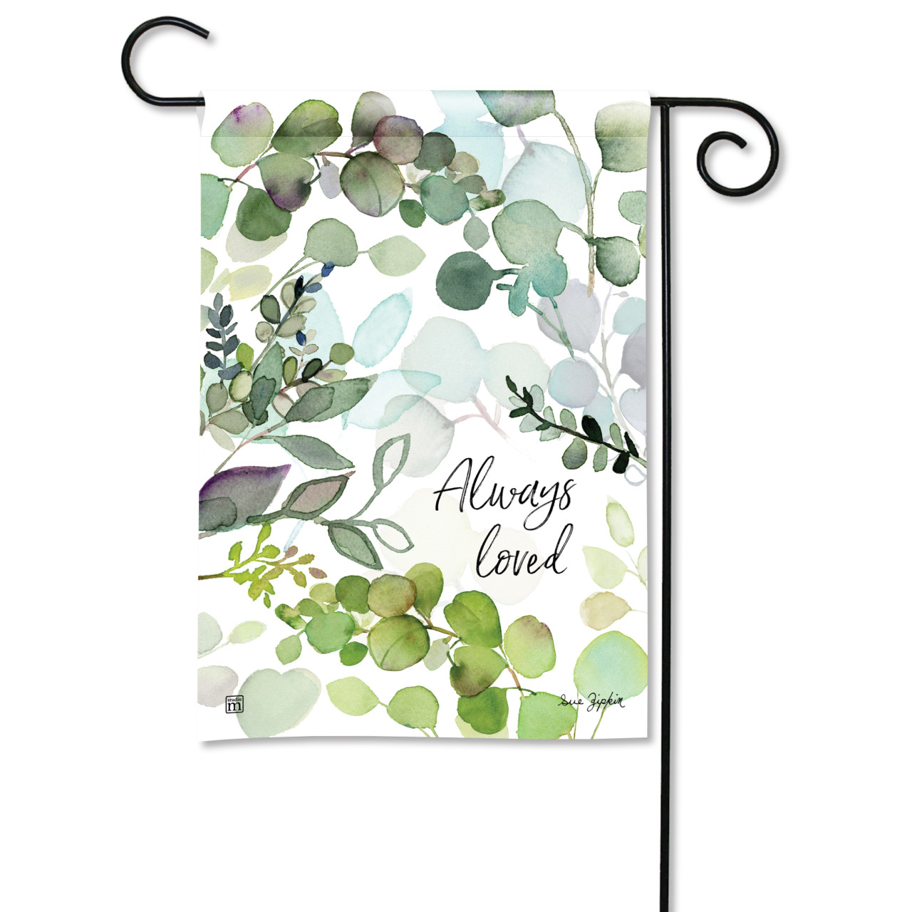 Always Loved Garden Flag thumbnail