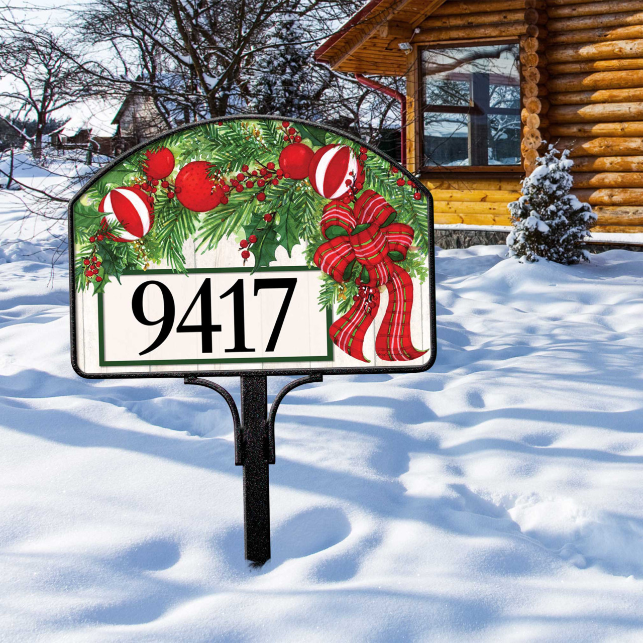 Christmas Garland Yard DeSign thumbnail