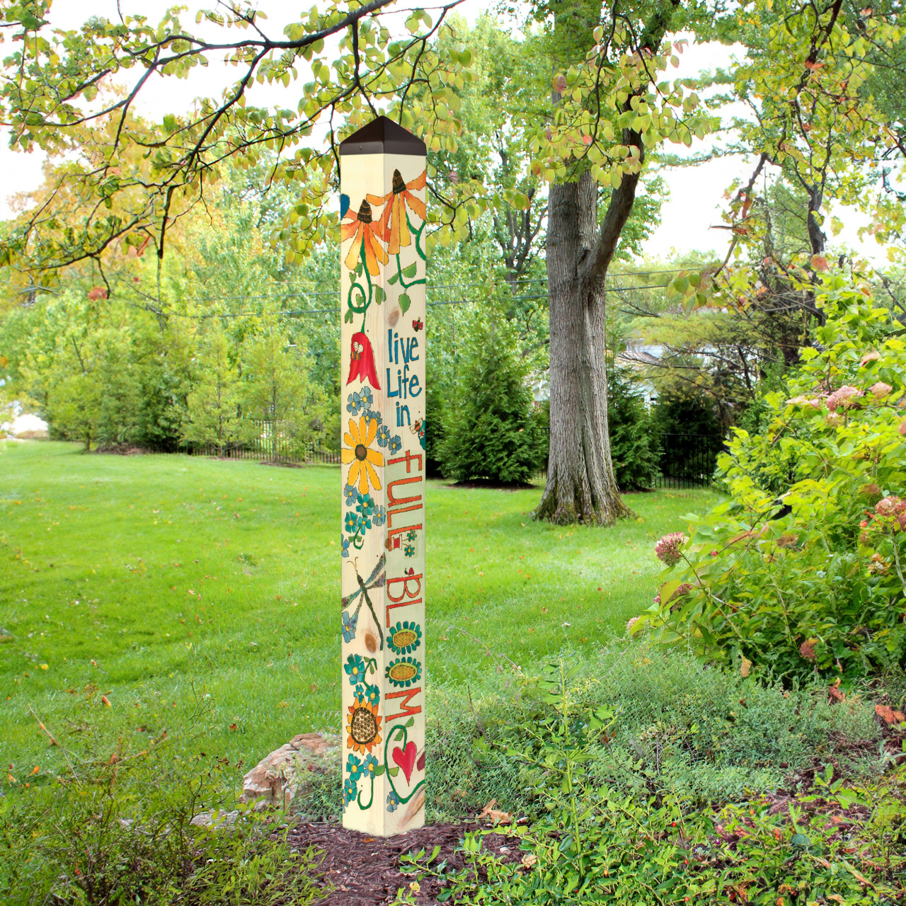 Life in Full Bloom 60" Art Pole thumbnail