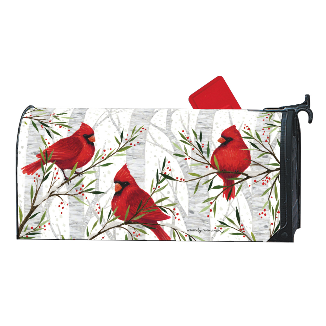 Cardinals in Birch MailWrap thumbnail