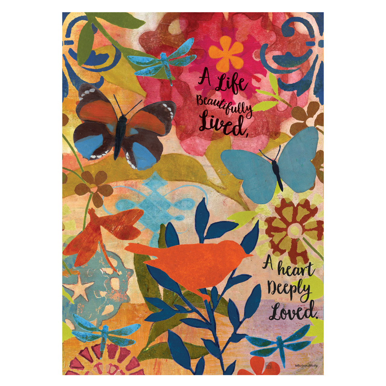 Sentimental Journey Bird Bath Art Pole w/ST9021 Copper Topper thumbnail