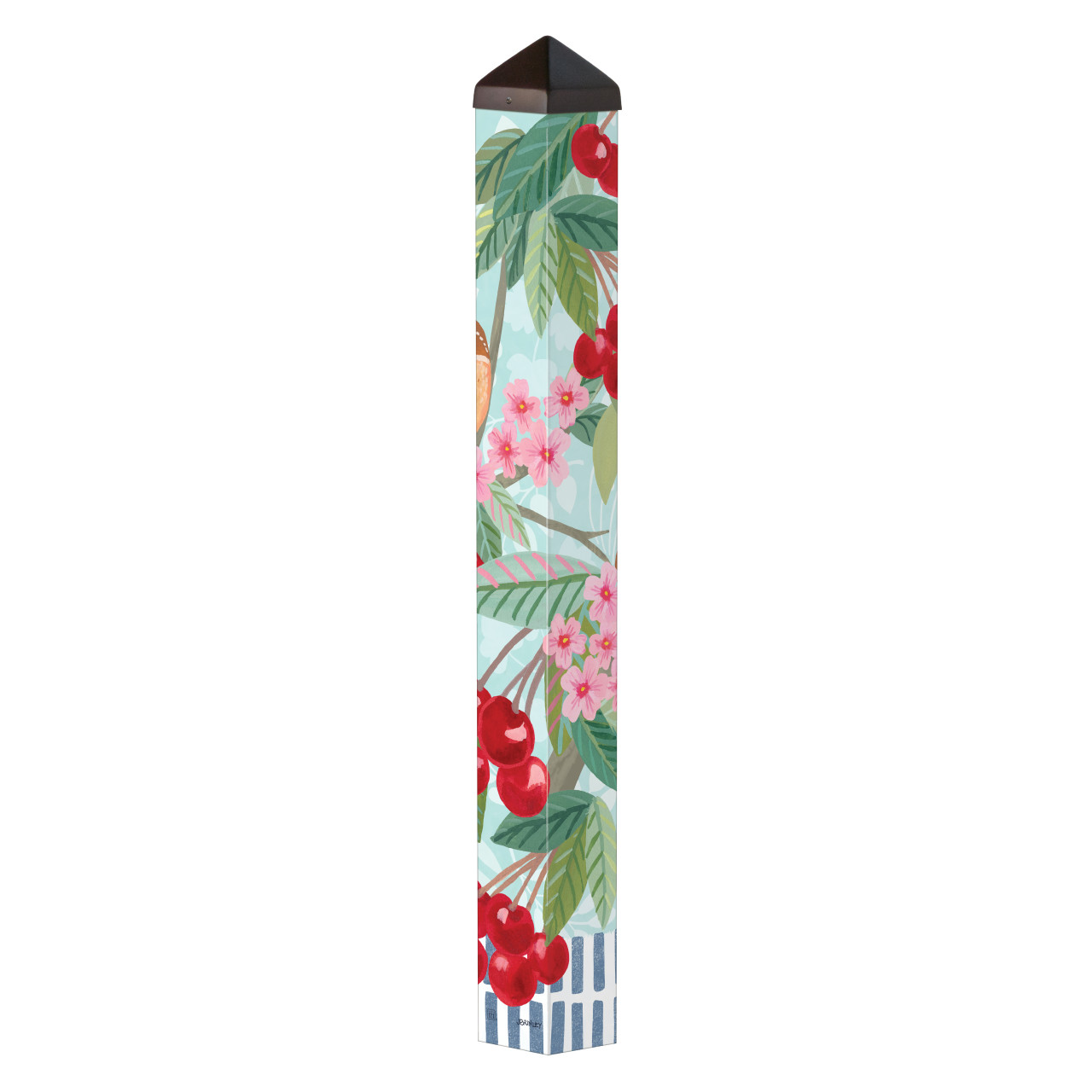 Birds and Cherries 40" Art Pole thumbnail