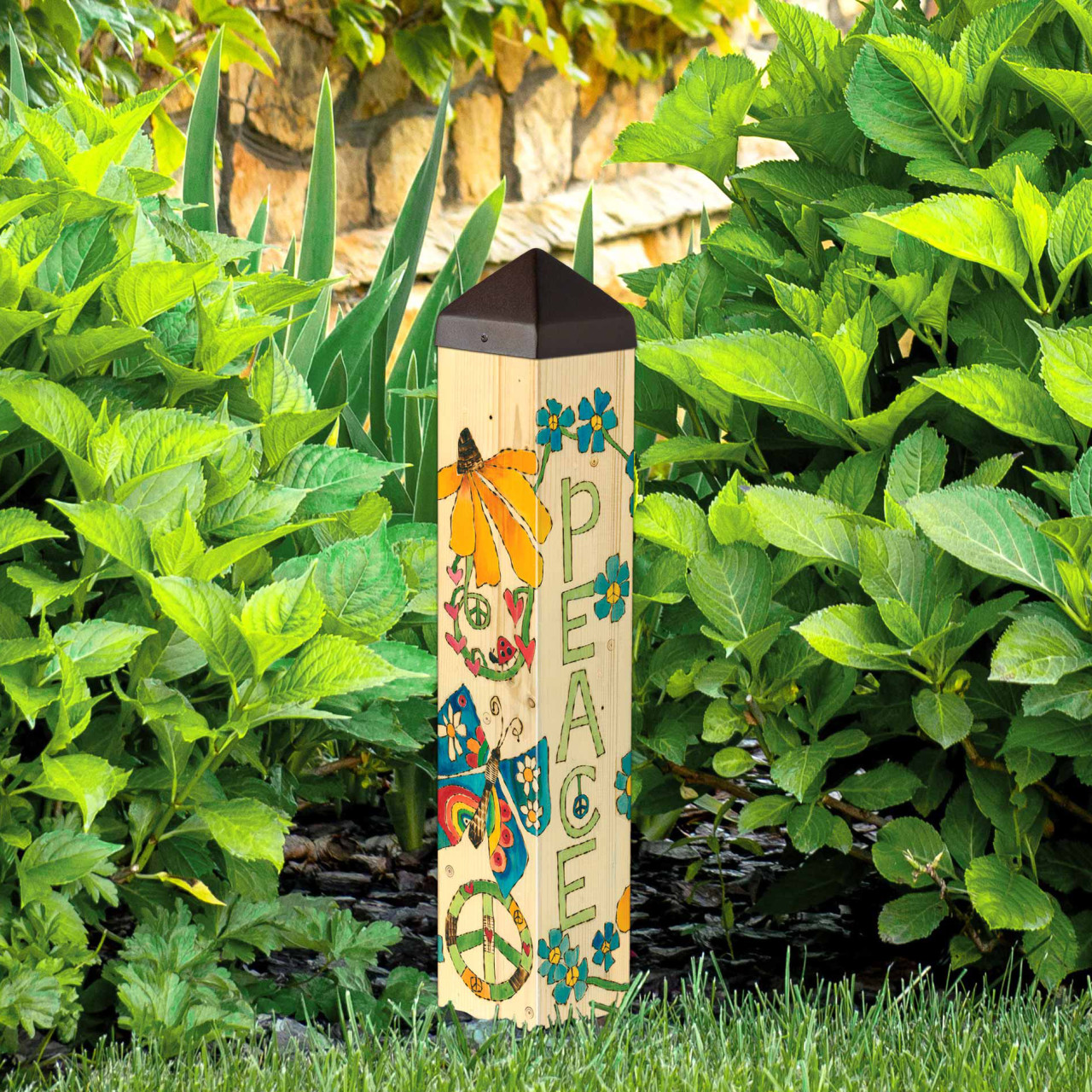 Peace 20" Art Pole thumbnail