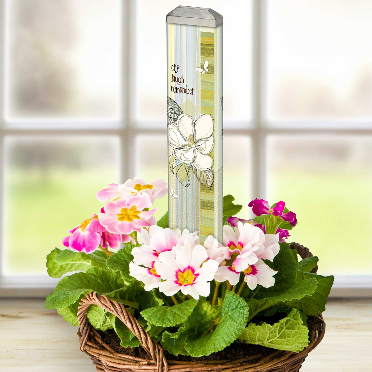 Cry Laugh Remember 13" Mini Art Pole thumbnail