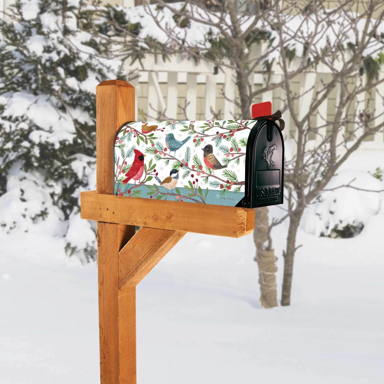 Winter Bird Branches MailWrap thumbnail