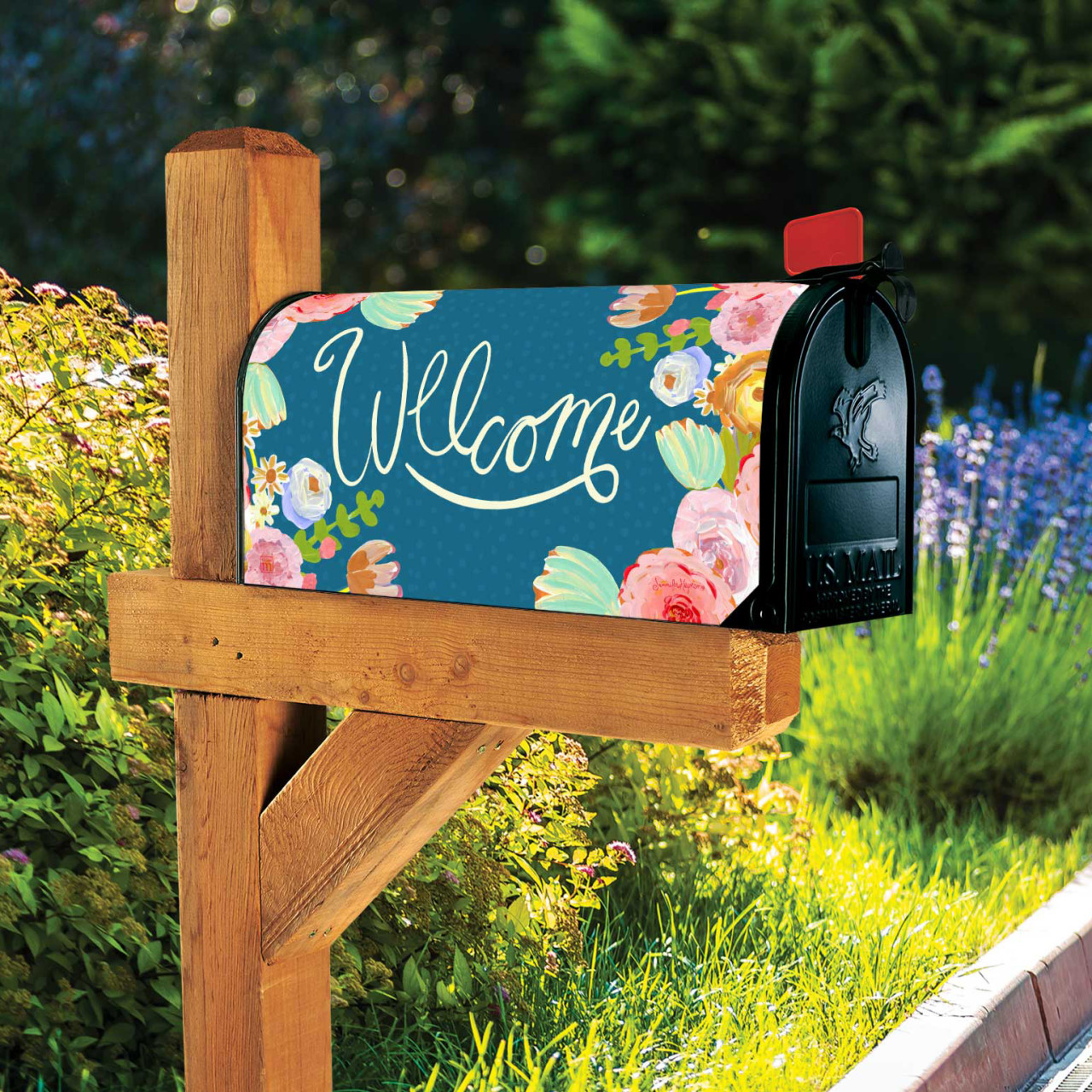 Positivity Blooms Blue MailWrap thumbnail
