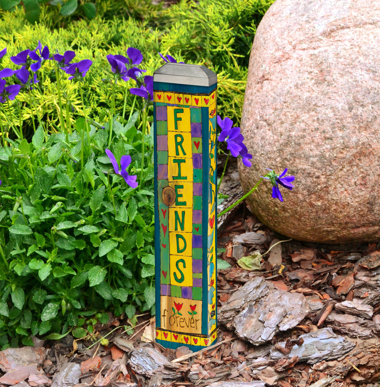 Choose Your Friends 13" Mini Art Pole thumbnail