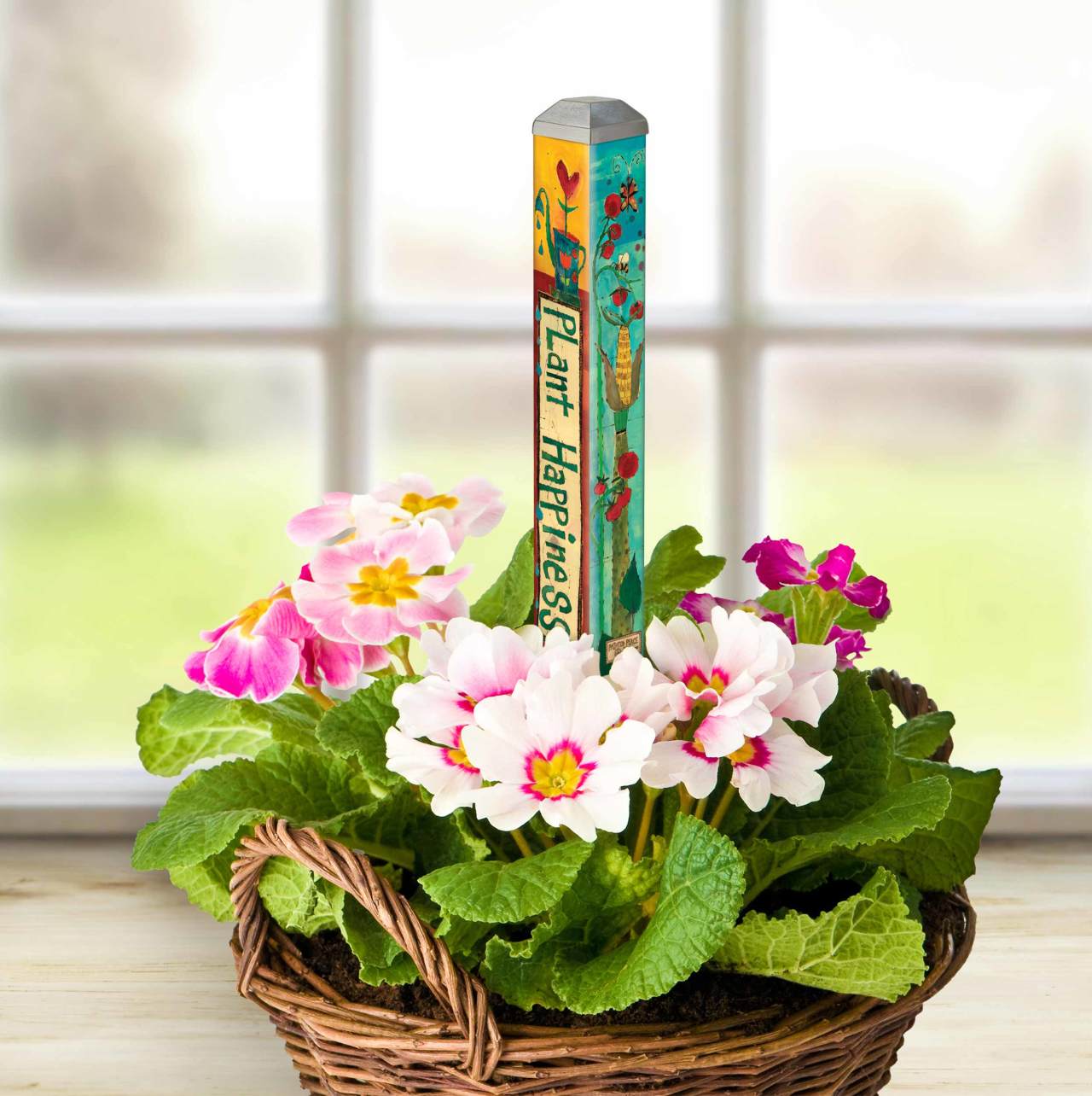 Plant Happiness 10" Mini Art Pole thumbnail