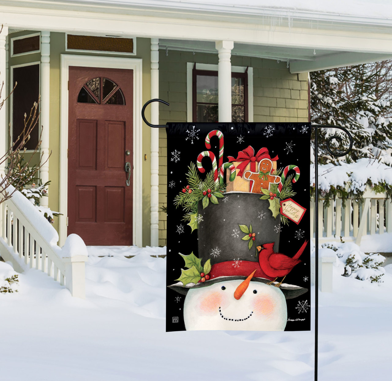 Hatful of Goodies Garden Flag thumbnail