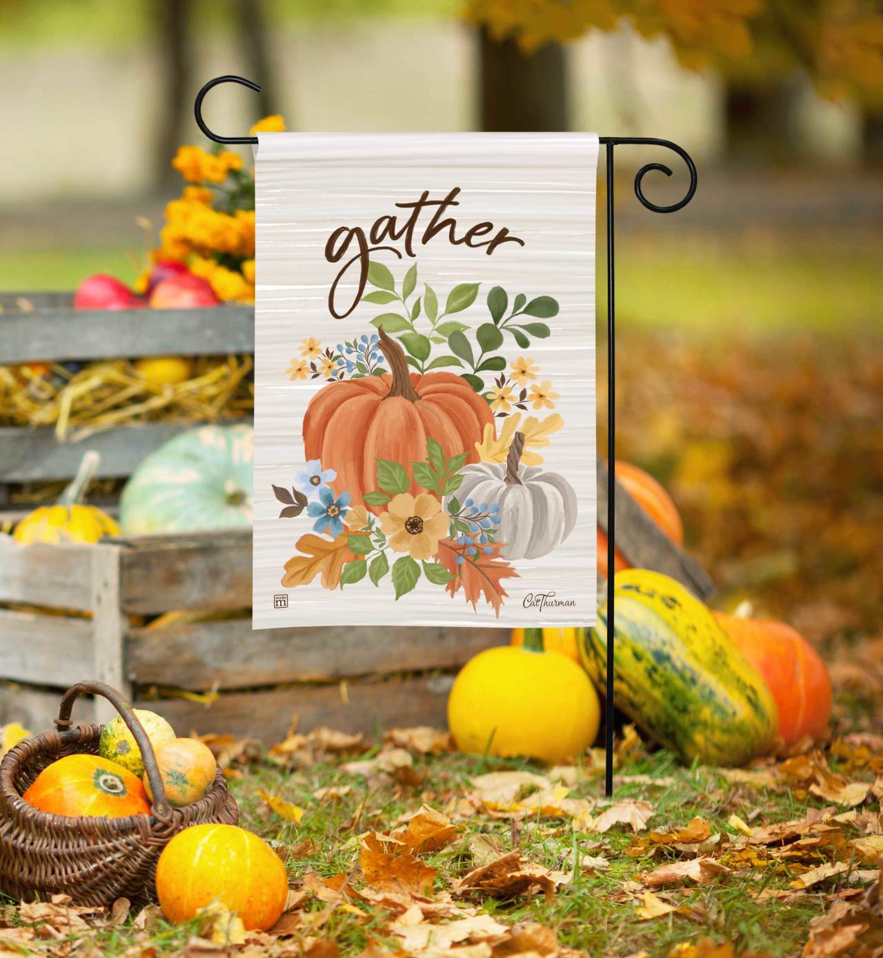 Gather Garden Flag thumbnail