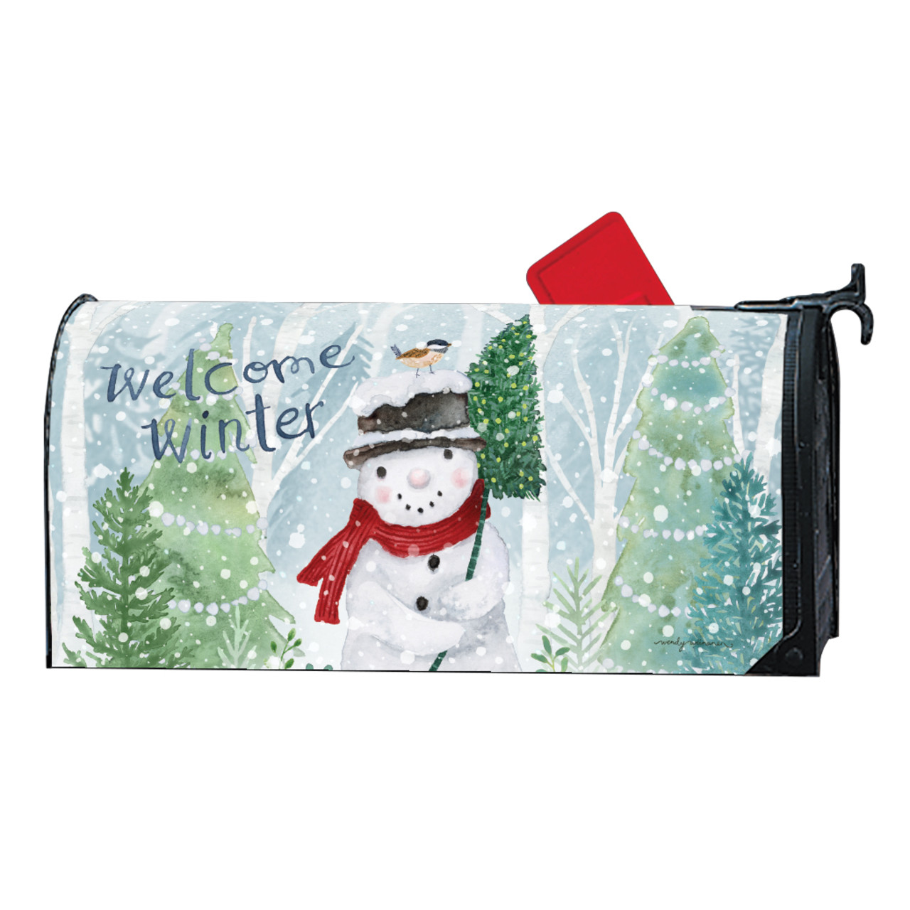 Forest Snowman MailWrap thumbnail