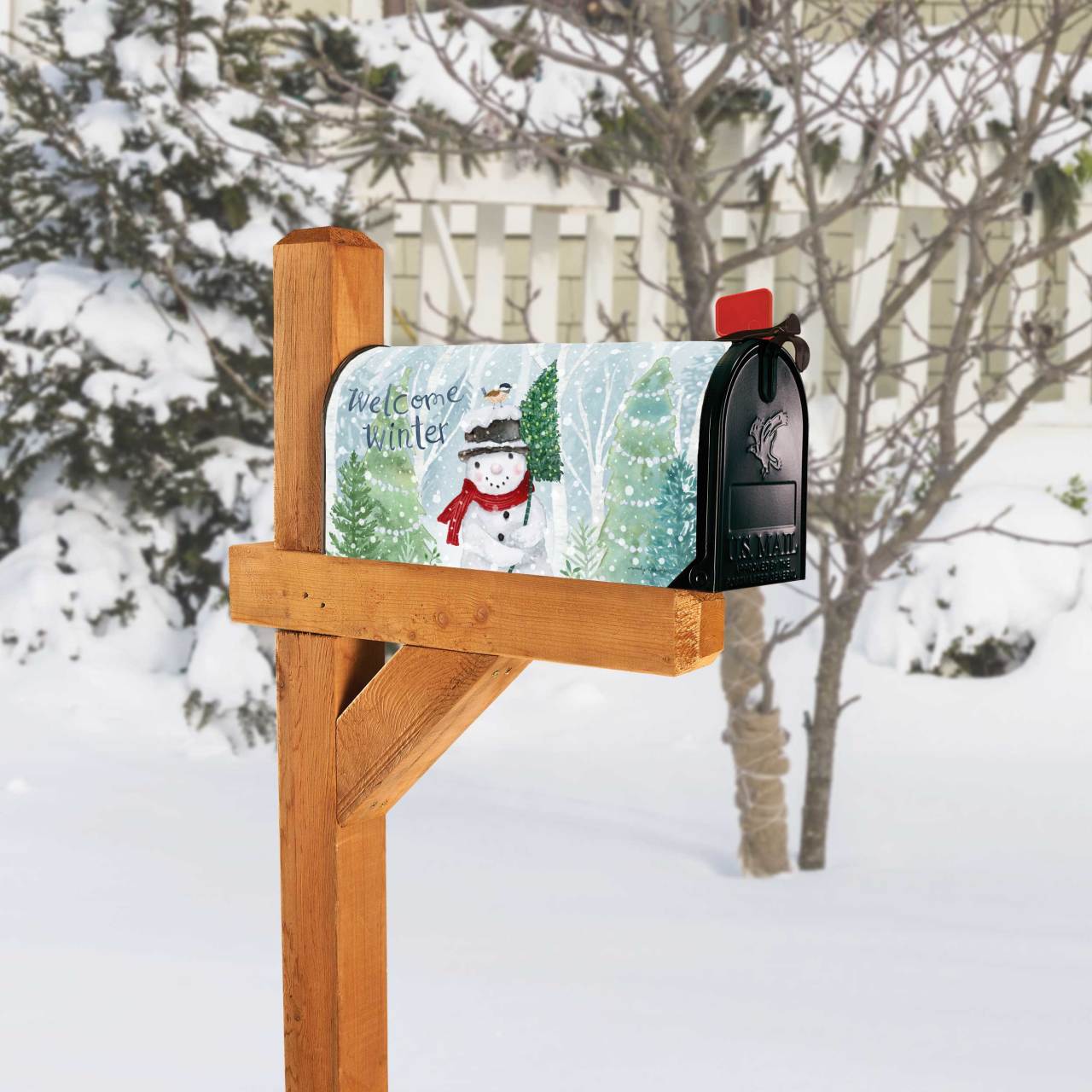 Forest Snowman MailWrap thumbnail
