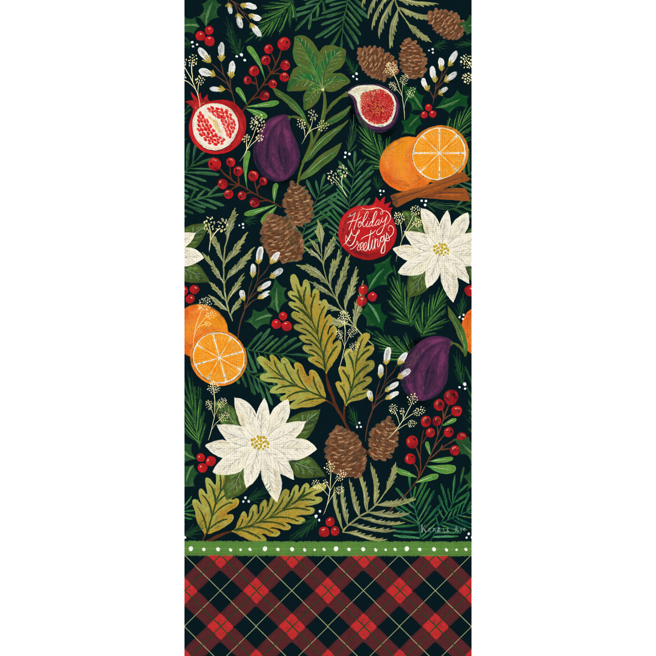 Holiday Greetings 16" Mini Art Pole thumbnail