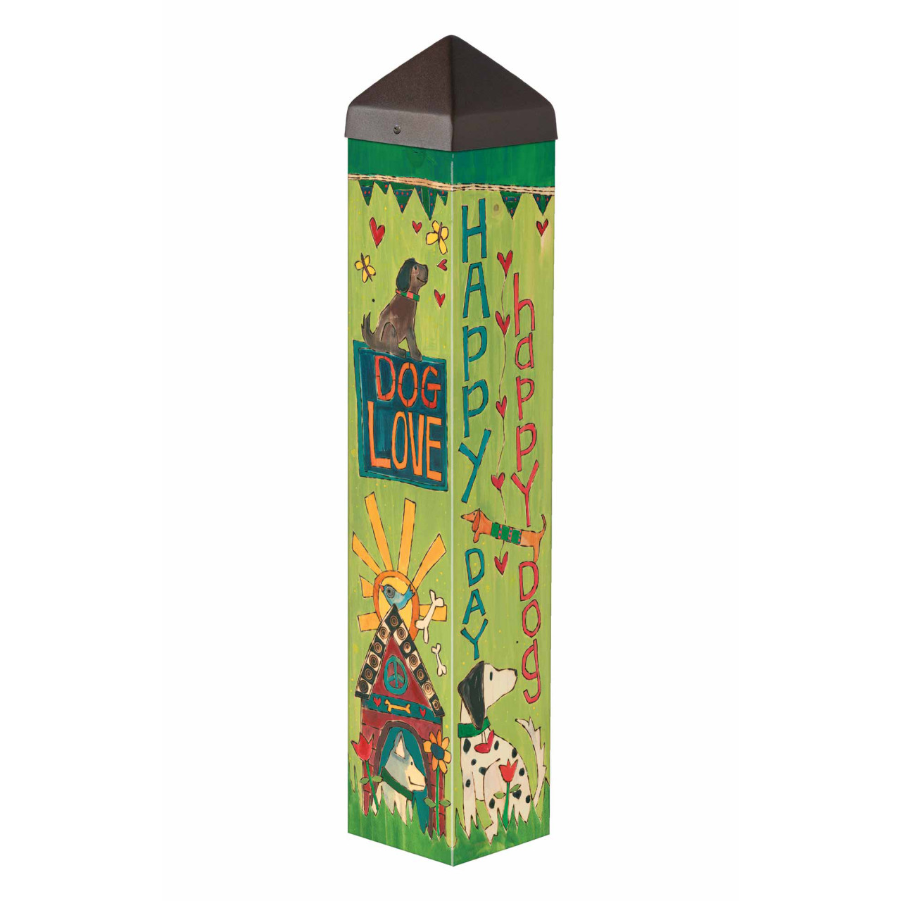 Happy Dog 20" Art Pole thumbnail